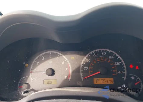 2009 Toyota Corolla Xle from USA, damaged, VIN 2T1BU40E39C010587